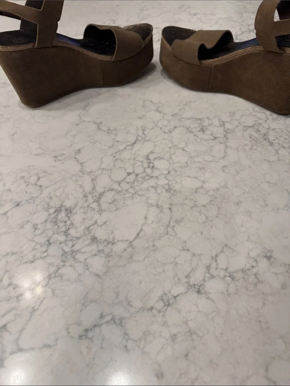 Pedro Garcia suede wedges in GUC